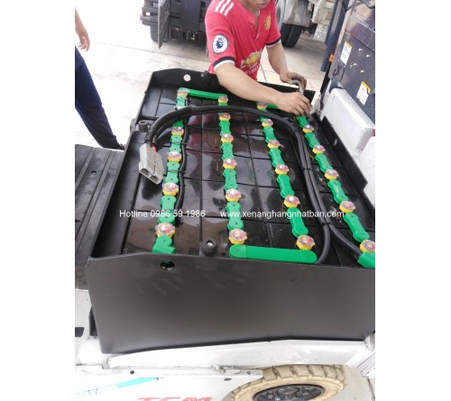 Ắc quy xe nâng 48V 565Ah - Bình điện xe nâng 48V 565Ah - Model VSDX565MH - Hitachi Nhật Bản - Sản xuất tại Thái Lan