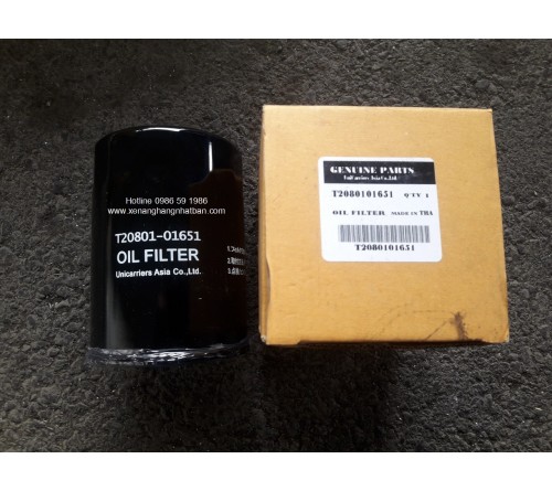 Lọc động cơ T20801-01651 chính hãng - Xe nâng TCM