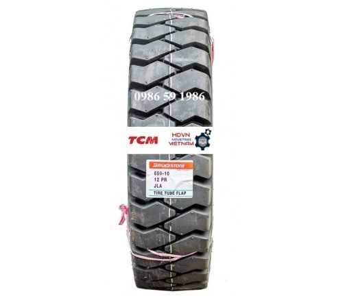 Lốp hơi 650-10 10PR JLA Bridgestone Nhật Bản