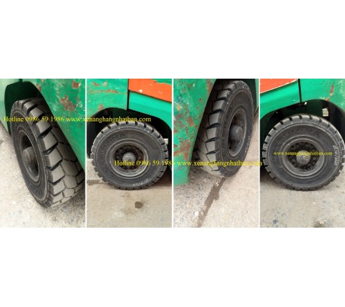 Lốp 6.00-9 Casumina - Lốp đặc - Sản xuất tại Việt Nam - Mới 100%