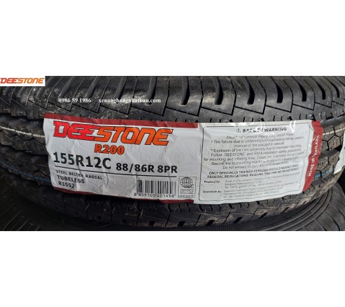 Lốp hơi 155R12C Deestone Thái Lan