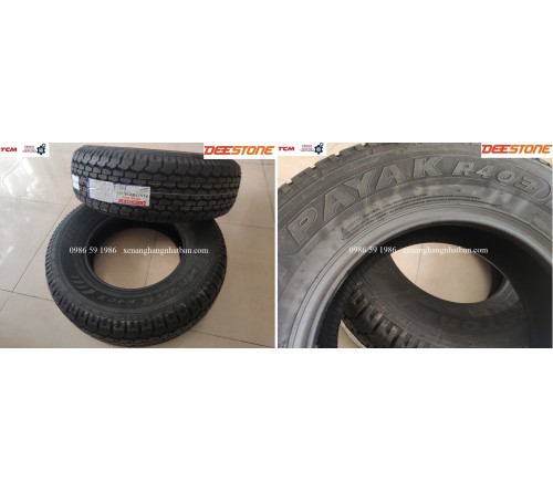 Lốp 245/70R16 Deestone Thái Lan - Lốp xe Everest, lốp xe Triton