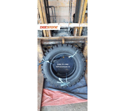 Lốp Deestone 250-15-18PR - Lốp hơi 250-15 - Lốp xe nâng 3.5 tấn - DEESTONE Thái Lan