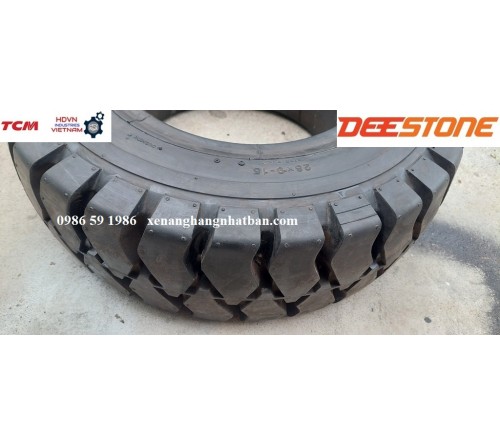 Lốp đặc Deestone 28x9-15 - Lốp xe nâng 3 tấn - Sản xuất tại Thái Lan