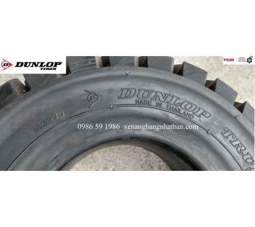Lốp Đặc 16x6-8 Hãng DUNLOP - Thái Lan