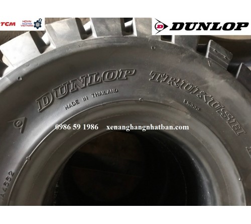 Lốp Đặc 21x8-9 Hãng DUNLOP - Thái Lan