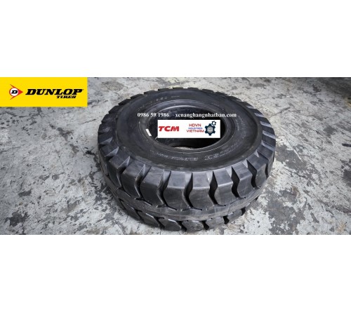 Lốp Đặc 23x9-10 Hãng DUNLOP - Thái Lan