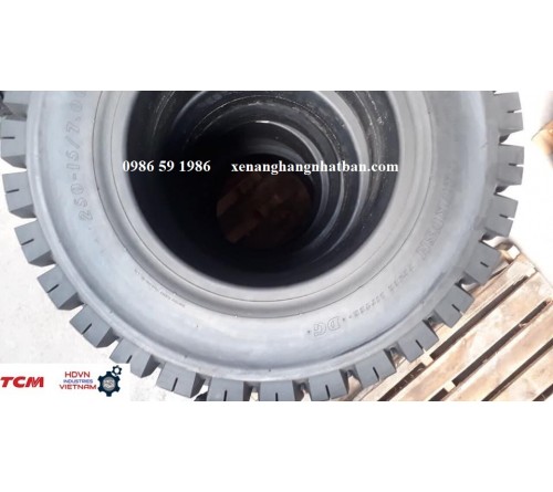 Lốp đặc 250-15 Dunlop - Thái Lan