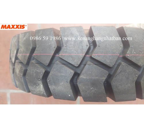 Lốp hơi 600-9 Maxxis - Lốp hơi xe nâng 2 tấn, 2.5 tấn