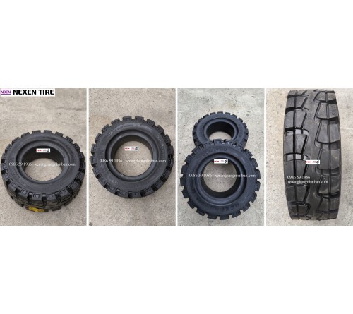 Lốp đặc 16x6-8 Nexen MTP Solid Pro - Lốp xe nâng điện