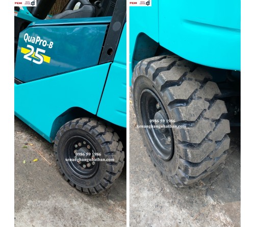 Lốp đặc 18x7-8 Phoenix Thái Lan