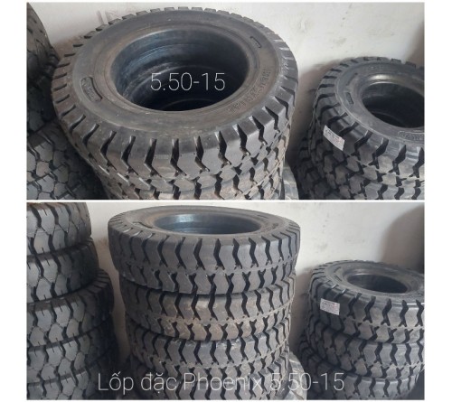 Lốp Đặc 5.50-15 Phoenix Thái Lan