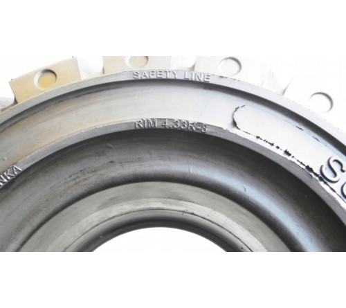 Lốp đặc 16x6-8 Soli Max - Sản xuất tại Sri Lanka - Mới 100%