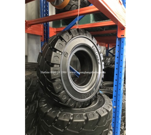 Lốp đặc 18x7-8 Soli Max - Sản xuất tại Sri Lanka - Mới 100%