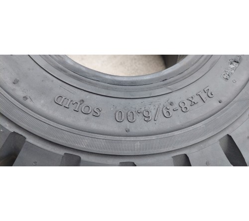 Lốp đặc 21x8-9 Solid Plus Solitech Thái Lan - Lốp xe nâng điện giá rẻ