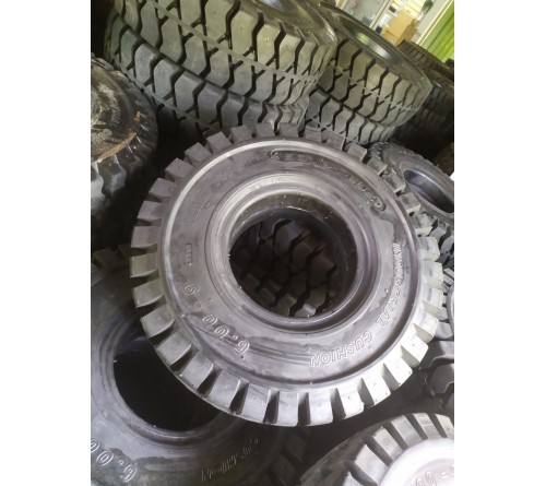 Lốp đặc 6.00-9 Solid Plus Thái Lan - Lốp xe nâng 2 tấn, 2.5 tấn