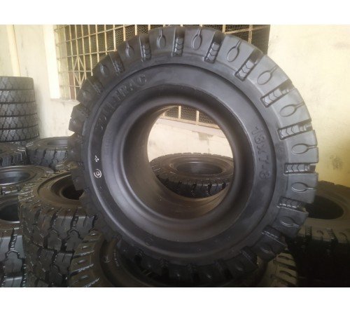 Lốp đặc 18x7-8 Soli Trac - Sản xuất tại Sri Lanka - Mới 100%