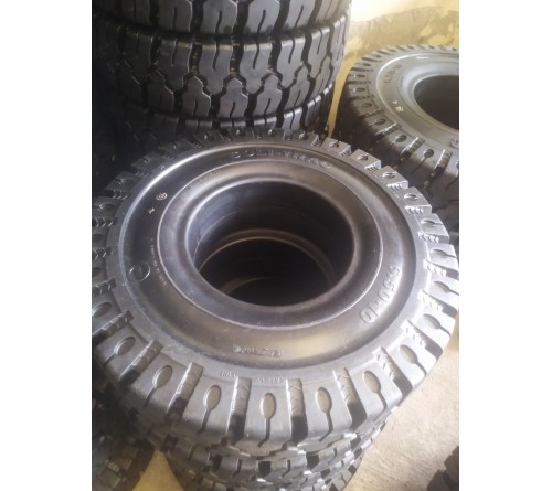 Lốp đặc 6.50-10 Soli Trac - Sản xuất tại Sri Lanka - Mới 100%
