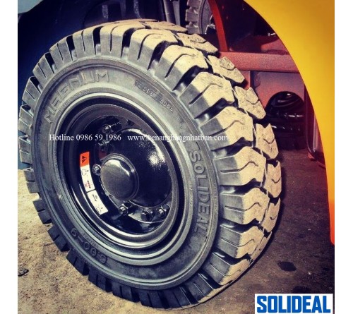 Lốp Đặc 6.00-9 Solideal Michelin - RES 550 - Magnum