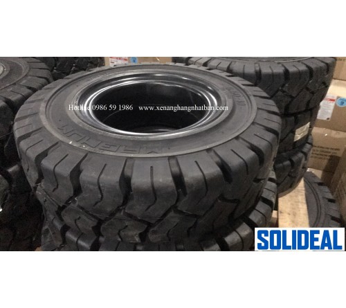 Lốp đặc 6.50-10 Solideal Michelin - RES 550 - Magnum
