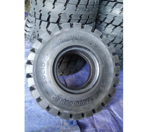 Lốp đặc 6.00-9 Thunder Pro Thái Lan - Lốp xe nâng 2 tấn, 2.5 tấn