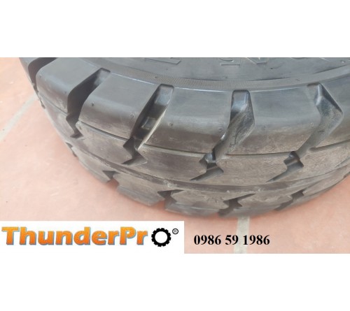 Lốp đặc 6.50-10 Thunder Pro Thái Lan - Lốp xe nâng 3 tấn, 3.5 tấn