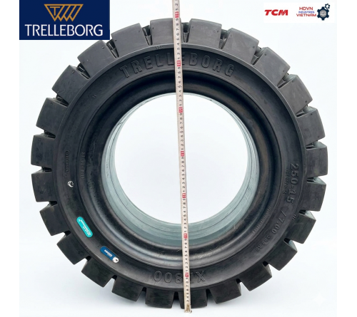Lốp xe nâng 250-15 Trelleborg XP800 - Lốp xe nâng 3.5 tấn - Sản phẩm chất lượng cao của Yokohama Nhật Bản