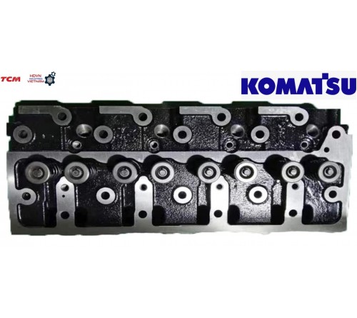 Mặt máy 4D94E 4D94LE 4TNE94 - Komatsu Cylinder Head - 129903-11700, 729900-11100