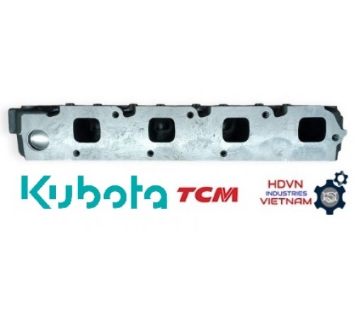 Mặt máy V2403 Kubota - Cylinder Head - P/N: 1G790-03043
