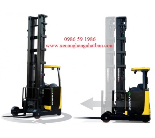 Bánh PU Xe Nâng Điện Ngồi Lái Reach Truck Hyundai 14BRJ-9 / 16BRJ-9 / 20BRJ-9 / 25BRJ-9