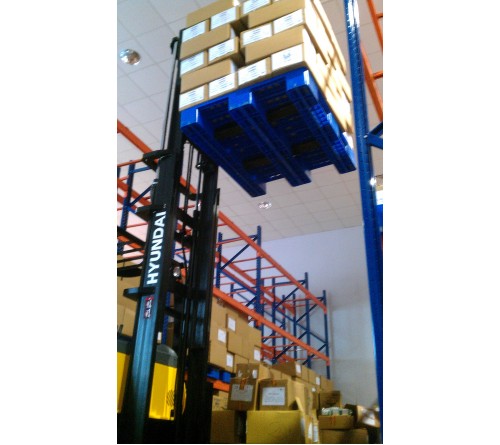 Bánh PU Xe Nâng Điện Đứng Lái Hyundai 10BR-7/ 13BR-7 / 14BR-7 / 15BR-7 / 18BR-7  / 20BR-7 / 25BR-7