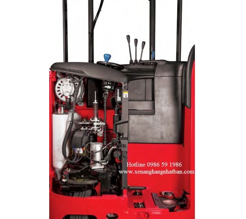 Bánh PU Xe Nâng Điện Đứng Lái Nichiyu FBRM(A)15 - FBRM(A)18 - FBRM(A)20 - FBRM(A)25 - FBRM(A)30