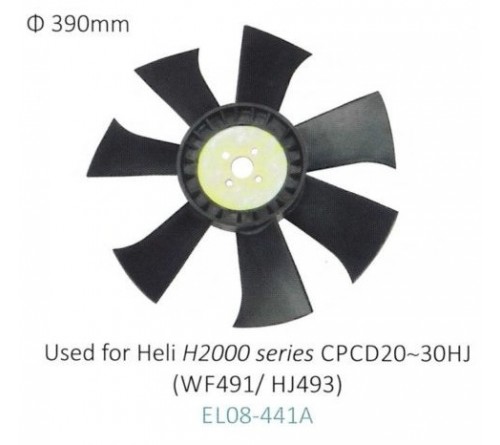 Cánh Quạt Làm Mát Xe Nâng - Forklift Fan Blade