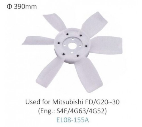 Cánh Quạt Làm Mát Xe Nâng - Forklift Fan Blade