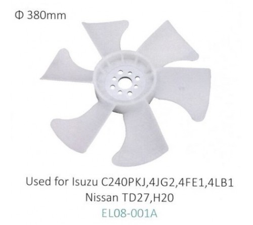Cánh Quạt Làm Mát Xe Nâng - Forklift Fan Blade