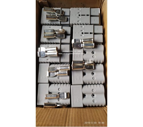 Rắc Sạc Anderson Ngoài Của Ắc Quy 3 Pha Xe Nâng Điện TCM, Komatsu, Toyota, Mitsubishi