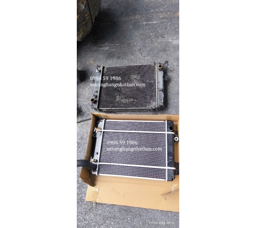 Thay gioăng mặt máy TD27, két nước làm mát TD27 của xe nâng TCM FD25T3 tại nhà máy bao bì Hà Nội