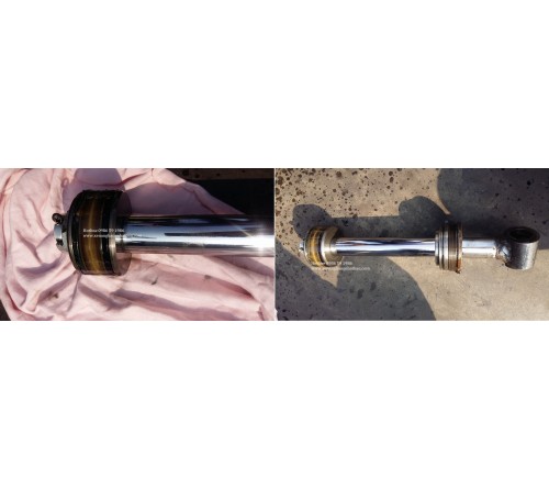 Phục hồi bộ xi lanh càng kẹp giấy xe nâng Toyota 4.5 tấn 7FD45