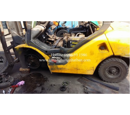 Sửa Chữa Đại Tu Phanh Xe Nâng Komatsu FD25C-15 Động Cơ 4D94E