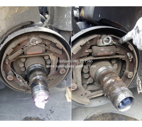 Sửa Chữa Đại Tu Phanh Xe Nâng Komatsu FD25C-15 Động Cơ 4D94E