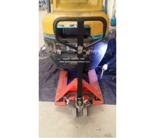 Đại tu sửa chữa cầu sau - khung gầm - khung dí xe nâng 2.5 tấn TCM FD25T3, FD25T3Z, FD25T6