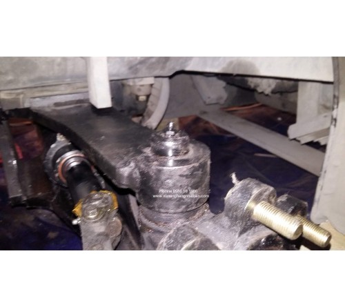 Đại tu sửa chữa cầu sau - khung gầm - khung dí xe nâng 2.5 tấn TCM FD25T3, FD25T3Z, FD25T6