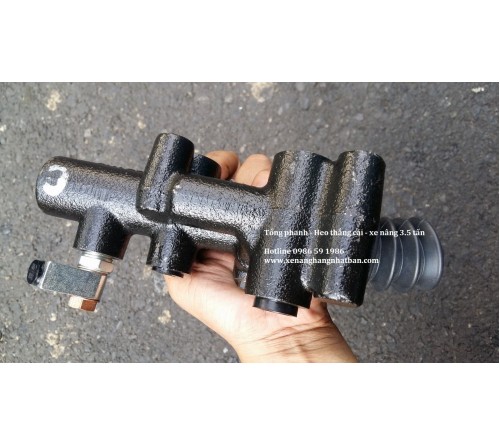 Sửa Chữa Phanh Xe Nâng 3.5 Tấn - Thay Mới Tổng Phanh - Xilanh Tịnh Tiến - Tán Lại Má Phanh