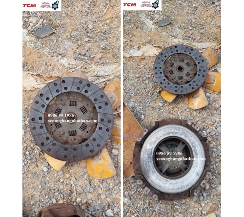 Sửa Chữa Cầu Trước Của Xe Nâng Dầu 1.5 Tấn Komatsu FD15-1 Tại Ứng Hòa, Hà Nội 