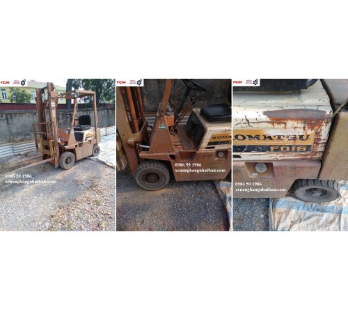Sửa Chữa Cầu Trước Của Xe Nâng Dầu 1.5 Tấn Komatsu FD15-1 Tại Ứng Hòa, Hà Nội 