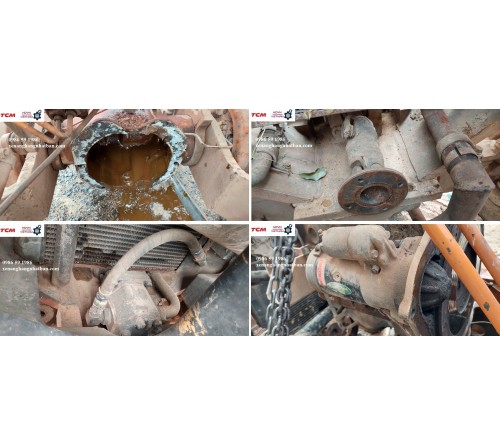 Sửa Chữa Cầu Trước Của Xe Nâng Dầu 1.5 Tấn Komatsu FD15-1 Tại Ứng Hòa, Hà Nội 