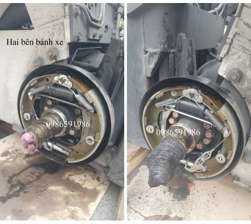 Đại tu phanh xe nâng 3 tấn TCM FD30T3Z C240