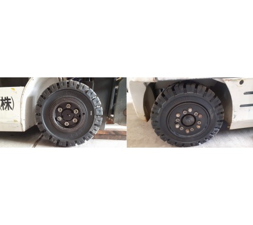 Xe nâng điện Unicarriers 2.5 tấn FB25-8 - Xe nâng chui công - Đời cao 2016 - Bình điện Hitachi VSDX565MH 48V/565Ah