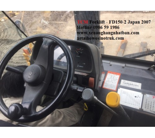 Xe Nâng 15 Tấn Cũ TCM 2007 - SX Nhật Bản