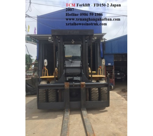 Xe Nâng 15 Tấn Cũ TCM 2007 - SX Nhật Bản